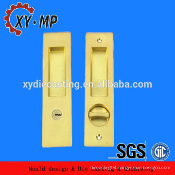 Top selling cnc milling die cast spare parts zinc lock parts oem products